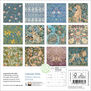 William Morris Animals 2024 Mini Calendar